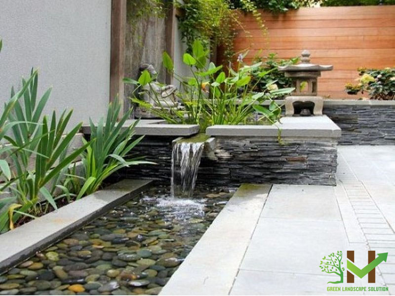 thiết kế sân vườn biệt thự